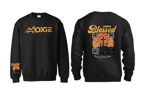 Moxie Blessed Crewneck Sweatshirts